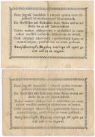 1849. 30kr "Kossuth bankó" (2x) T:III