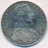 Ausztria 1780SF Tallér Ag Mária Terézia utánveret T:2 k. Austria 1780SF Thaler Ag Maria Theresia restrike C:XF scratched