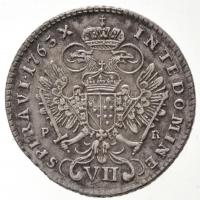 Csehország / Történelmi tartomány 1763P-R 7kr Ag "Lotharingiai Ferenc" Prága (3g) T:1-,2 ü...