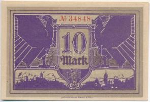 Német Birodalom / Eisenach 1918. 10M szükségpénz vízjeles papíron, szárazpecséttel T:I,I-
German Em...