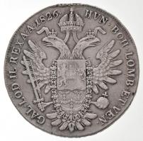 1826B Tallér Ag "I. Ferenc" (27,99g) T:2- fülnyom,ph.
Hungary 1826B Thaler Ag "Franz...