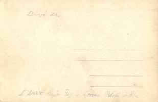 1925 Budapest XIV. Pestszentlőrinc, Pusztaszentlőrinc; Labdarúgócsapat csoportképe, foci, photo (EK)