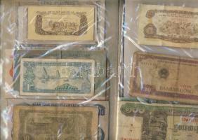 2db ajándék kollekció, benne Francia-Indokína, Észak- és Dél-Vietnam, Kambodzsa, régi és új, 41db ba...