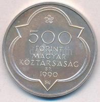 1990. 500Ft Ag "Mátyás király - Buda" tokban T:BU
Adamo EM114