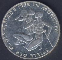NSZK 1972. 10M Ag "Olimpia" T:2