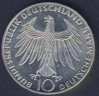 NSZK 1972. 10M Ag "Olimpia" T:2