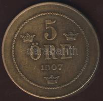 Svédország 1907. 5Ö T:2/3