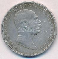 Ausztria 1908. 5K Ag Ferenc József - Jubileum T:2-,3 Austria 1908. 5 Corona Ag Franz Joseph - Jubilee C:VF,F Krause KM#2809