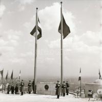 cca 1970/1980 Budapesti városképek, épületfotók vegyesen, 77 db vintage negatív (korábban visszamara...