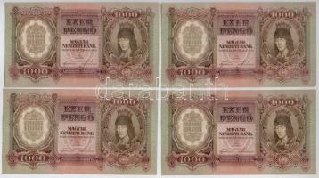 1943. 1000P (4x) sorszámkövetők T:I
Adamo P21