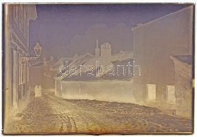 cca 1927 Budapest, TABÁN, vintage üveglemez negatív Kerny István (1879-1963) hagyatékából, 12x16 cm