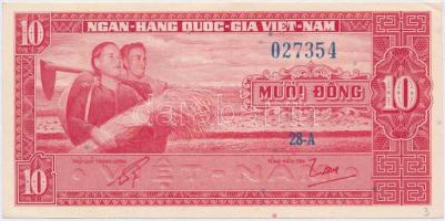 Dél-Vietnám 1962. 10D T:I-,II South Viet Nam 1962. 10 Dong C:AU,XF Krause 5