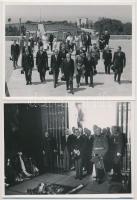 1940 Radocsay László (1878-1968) igazságügy-miniszter hivatalos látogatása Jugoszláviában, 12 db fot...