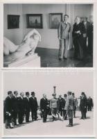 1940 Radocsay László (1878-1968) igazságügy-miniszter hivatalos látogatása Jugoszláviában, 12 db fot...