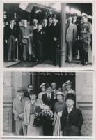 1940 Radocsay László (1878-1968) igazságügy-miniszter hivatalos látogatása Jugoszláviában, 12 db fot...