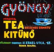cca 1947 Fekete György (1904-1990) budapesti fényképész reklámgrafikái különféle szolgáltatásokról, ...
