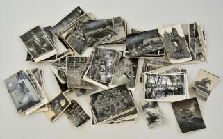 cca 1950/1960 Tiszavölgyi József (1909-?) fotóriporter hagyatékából 99 db vintage fotó, 6x9 cm és 10x15 cm között