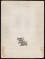 cca 1936 Angelo (1894-1974) aláírt vintage fotóművészeti alkotása, kasírozva, 20x16 cm, karton 33x25...