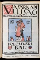 1924 Vasárnapi Ujság. Szerk.: Benedek Elek, Szentimrei Jenő. IV.-V. évf. 1-50. számok (3.-4. számok ...
