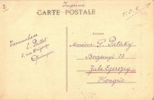 56 db RÉGI francia városképes lap jó minőségben érdekesebb darabokkal / 56 pre-1945 French town-view...