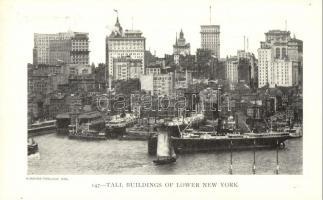 18 db használatlan RÉGI amerikai városképes lap jó minőségben / 18 unused pre-1945 American (USA) to...