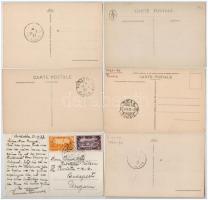 15 db RÉGI francia afrikai gyarmati városképes lap jó minőségben / 15 pre-1945 French African coloni...