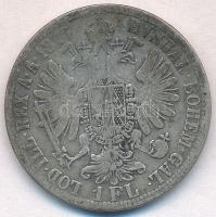 Ausztria 1877. 1Fl Ag "Ferenc József" T:3 
Austria 1877. 1 Florin Ag "Franz Joseph&q...