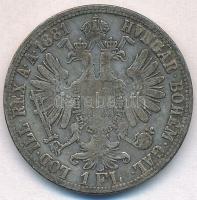 Ausztria 1881. 1Fl Ag "Ferenc József" T:3 patina 
Austria 1881. 1 Florin Ag "Franz J...