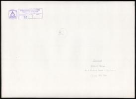 cca 1974 Gebhardt György (1910-1993) hagyatékából 2 db feliratozott vintage fotóművészeti alkotás, 2...