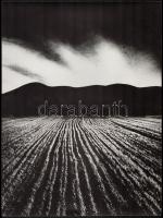 cca 1975 Gebhardt György (1910-1993) hagyatékából 3 db feliratozott vintage fotóművészeti alkotás, 3...