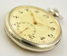 Doxa másodperc mutatós zsebóra, jelzett, működik, fém tokos, jó állapotban, sorszáma: 1506948