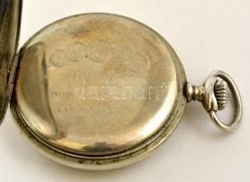 Doxa másodperc mutatós zsebóra, jelzett, működik, fém tokos, jó állapotban, sorszáma: 1506948