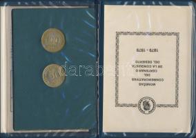 Argentína 1979. 50P + 100P "Patagonia meghódítása" díszkiadásban T:1