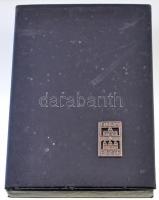 1970. "20 éves a Fővárosi Tanácsi Építőipar" Br plakett eredeti tokban(59x89mm) T:2 patina