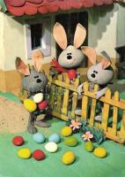 28 db MODERN mese, rajzfilm és bábfigura motívumlap / 28 MODERN cartoon and puppet motive cards