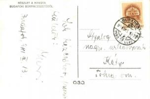 Budapest XXII. Budafok, Hangya borpincészete, pincemesterek a hordóknál, belső