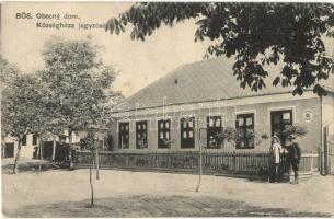 Bős, Bes, Gabcikovo; Községháza jegyzőség / Obecny dom / town hall notary  (fl)