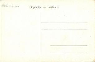 Sveti Petar na Krasu, St Peter in Krain; Bahnhof / Postaja / railway station. A. Bolé (EK)