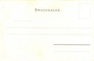 Ungarischer Magnat; Brázay-féle sósborszesz reklám / Hungarian Magnate on horseback, savory wine spi...