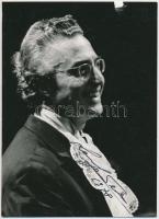 1978 Lamberto Gardelli (1915-1998) karmester aláírása őt magát ábrázoló fotón