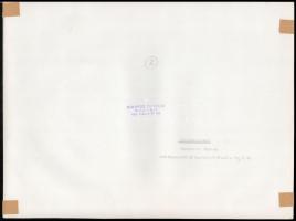 cca 1970 Gebhardt György (1910-1993): Mezőgazdaság, 2 db feliratozott, vintage fotóművészeti alkotás...