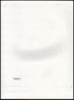 cca 1977 Menesdorfer Lajos (1941-2005) pecséttel jelzett, 2 db vintage fotóművészeti alkotása, 40x26...