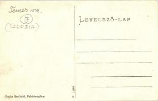 Fehértemplom, Ung. Weisskirchen, Bela Crkva; Vilmos császár út templommal. Hepke Berthold kiadása / ...