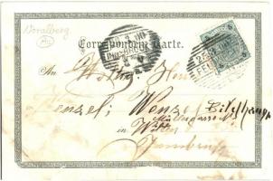 1900 Feldkirch (Vorarlberg), Gurtispitze, Stella Marutina, Schloss Schattenburg, Churer Thor. Art No...