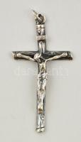 Ezüst(Ag) kereszt függő, jelzett, 5,5x2,5 cm, nettó: 4,5 g