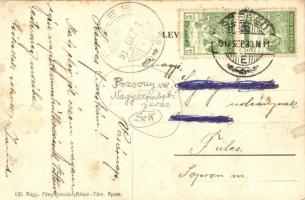 Szered, Sered; Állami polgári fiú és leányiskola, Önkéntes Tűzoltó Egylet Helyiségei, csoportkép / b...