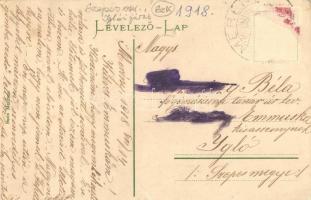 Merény, Szepesmerény, Nálepkovo; látkép, Igló-Merény m. kir. személyszállító posta automobil. Soós k...