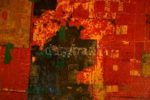 Gyarmathy Tihamér (1915-2005): Kompozíció 1965. Kollázs, farost, jelzett (tükörírásban), keretben, 3...