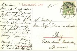 1907 Székesfehérvár, Vörösmarty tér, Bogyay Andor üzlete. Kiadja Eisler Adolf