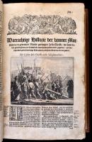 Adriaan Haemstede (1524-1581): Historien der Vromer Martelaren. (Jámbor mártírok története.) Drodrecht, 1659, Iacobus Savry,  40+532 p. Számos szövegközti fametszettel, holland nyelven. Átkötött modern egészbőr-kötés, restaurált lapokkal, néhol foltos lapszélekkel, ajándékozási sorokkal. Maria Vegilin van Claerbergen holland nemesnek adományozta a testvére H. Vegilin van Claerbergen. /Modern Leather-binding, with a lot of wood engraving, with rebinding cover, with restored pages, with some spotty, with gift writings, in Dutch languages. Gift writings by a dutch noble, H. Vegilin van Claerbergen to his sister Maria Vegilin van Claerbergen.